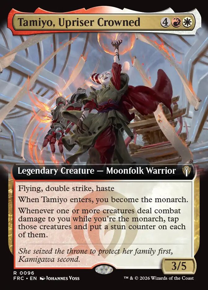 Tamiyo, Upriser Crowned (96) - Reality Fracture Commander (FRC)
