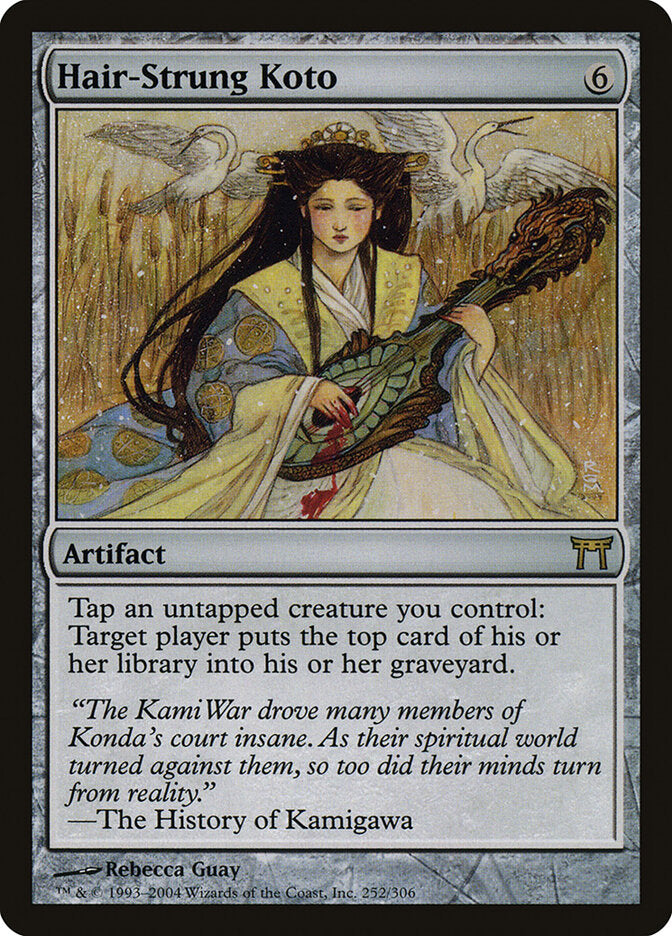 Hair-Strung Koto (252) - Champions of Kamigawa (CHK)