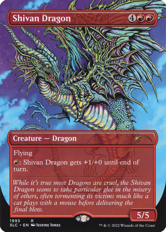 Shivan Dragon (1993) - Secret Lair Countdown (SLC)