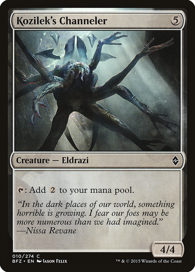 Kozilek's Channeler (10) - Battle for Zendikar (BFZ)