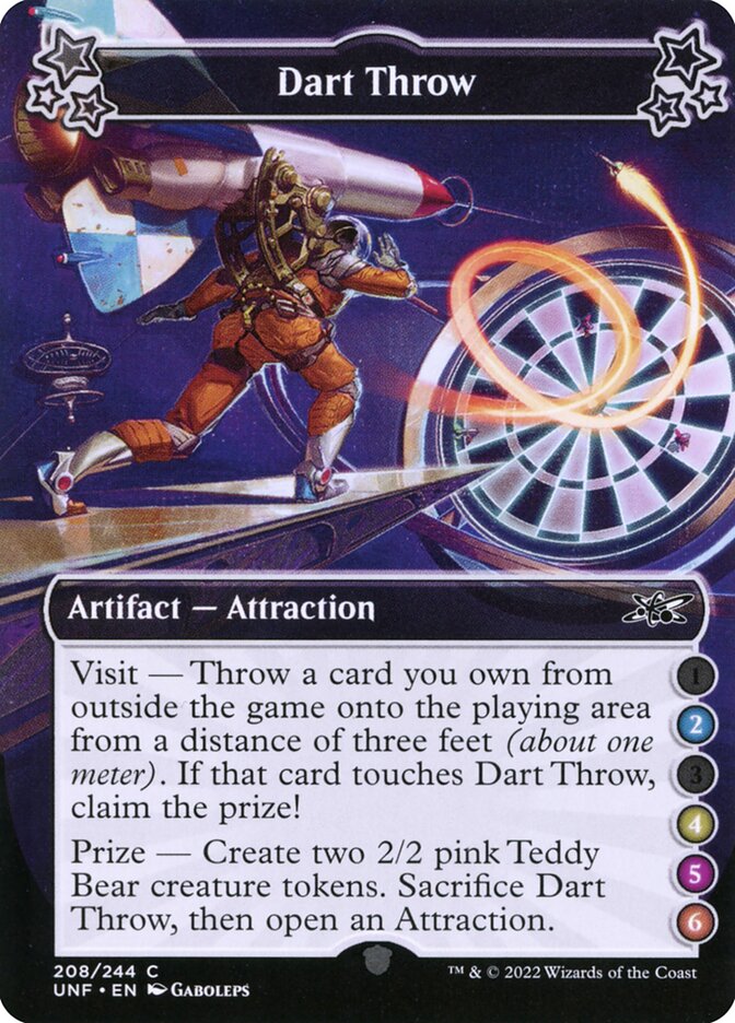 Dart Throw (208c) - Unfinity (UNF)