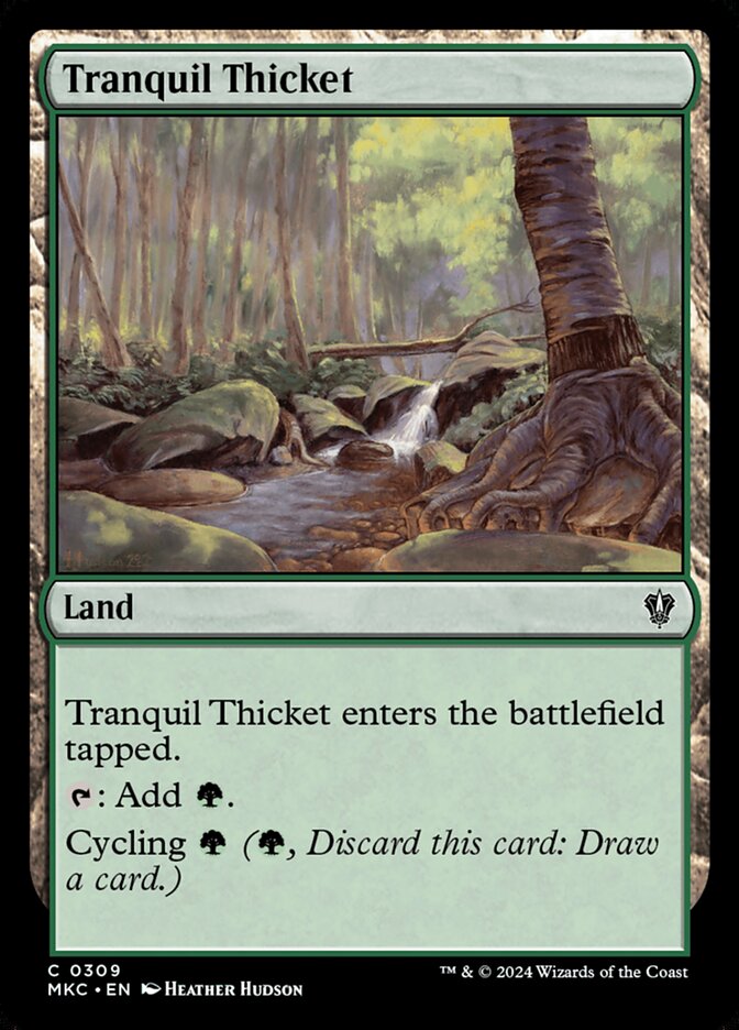 Tranquil Thicket (309) - Murders at Karlov Manor Commander (MKC)