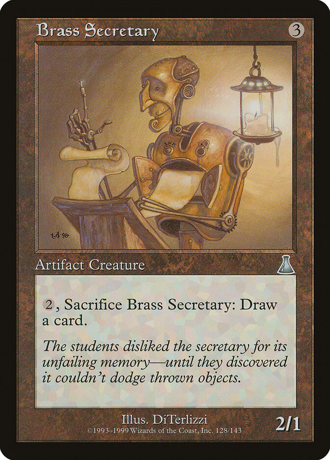 Brass Secretary (128) - Urza's Destiny (UDS)