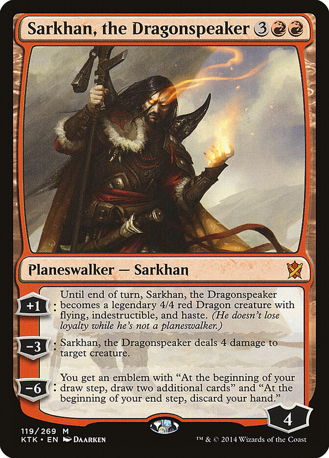 Sarkhan, the Dragonspeaker (119) - Khans of Tarkir (KTK)