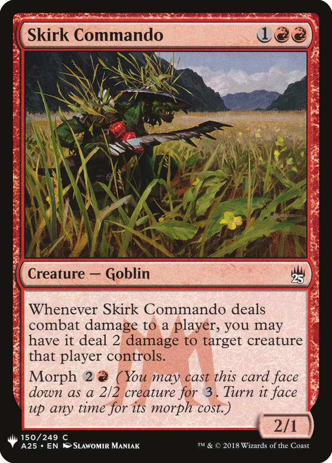 Skirk Commando - The List (PLST)