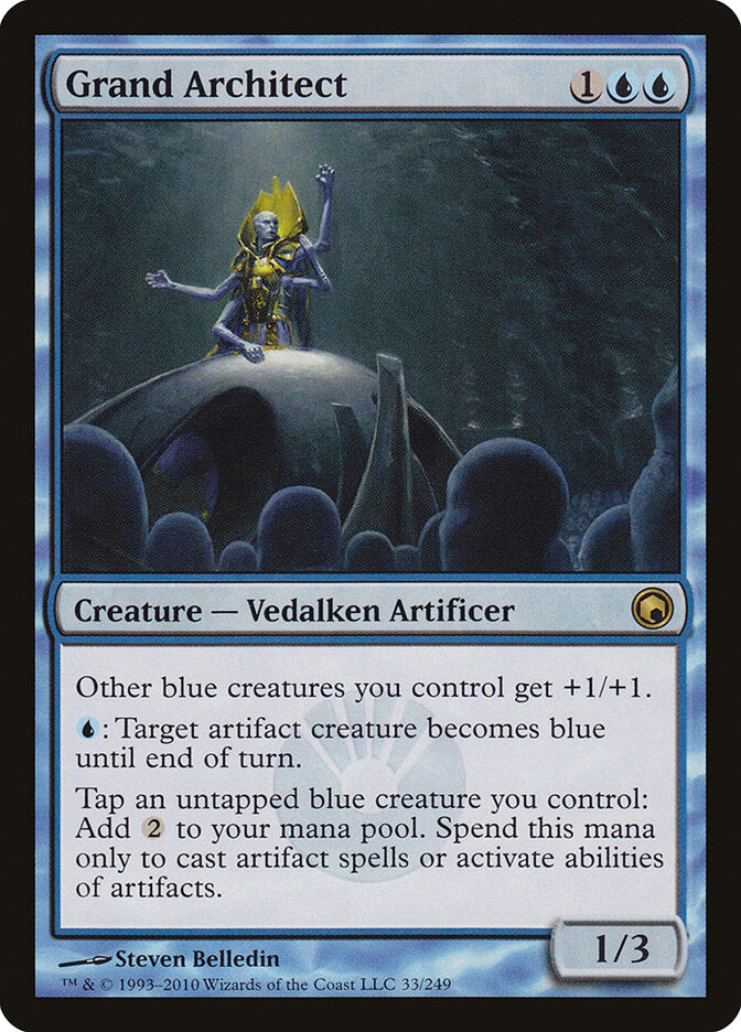 Grand Architect (33) - Scars of Mirrodin (SOM)