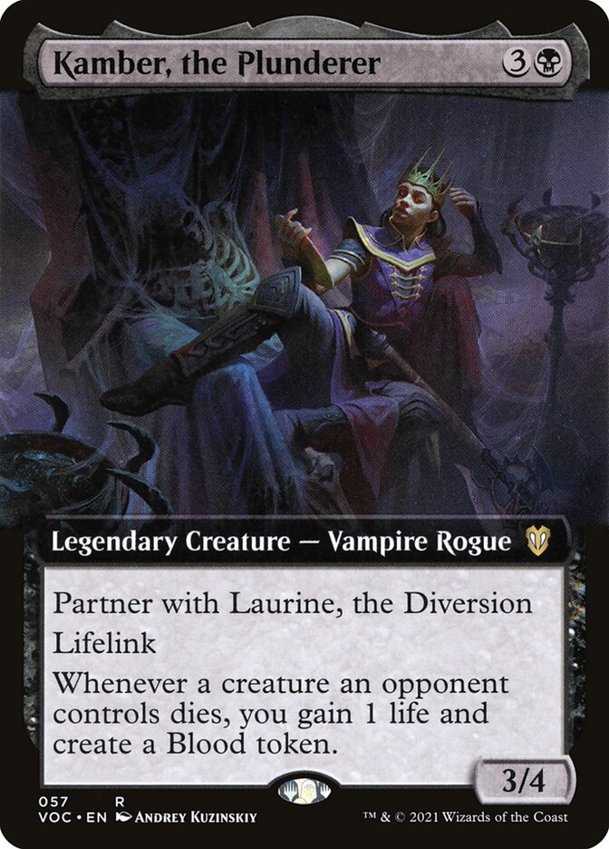 Kamber, the Plunderer (57) - Crimson Vow Commander (VOC)