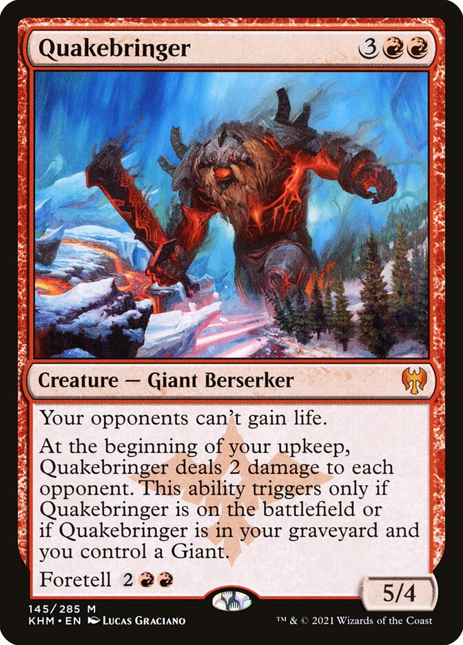 Quakebringer (145) - Kaldheim (KHM)