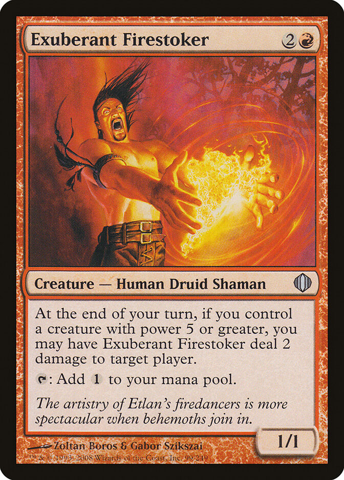 Exuberant Firestoker (99) - Shards of Alara (ALA)
