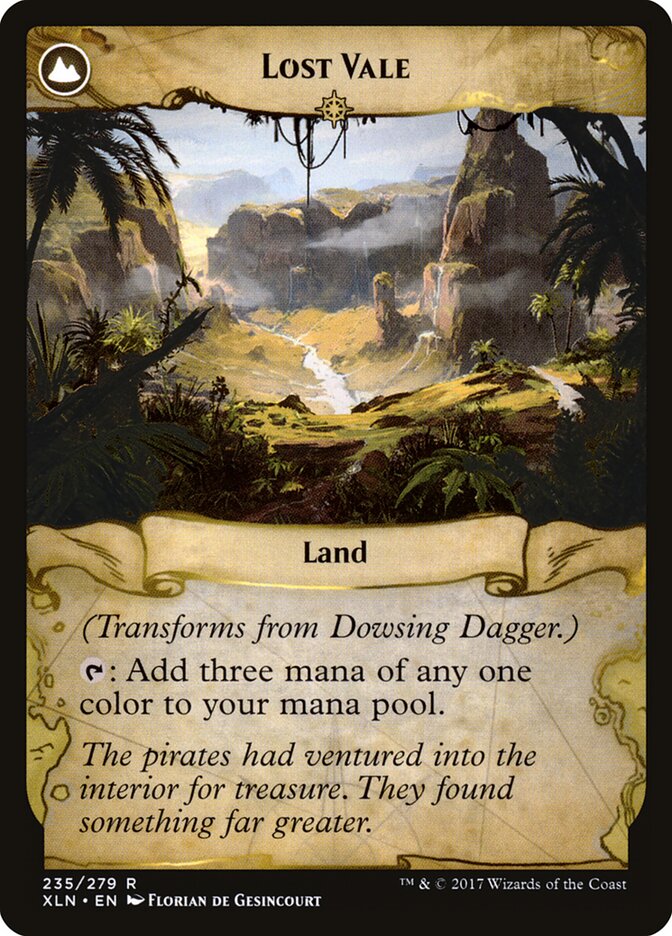 Dowsing Dagger // Lost Vale (XLN-235) - The List (PLST)
