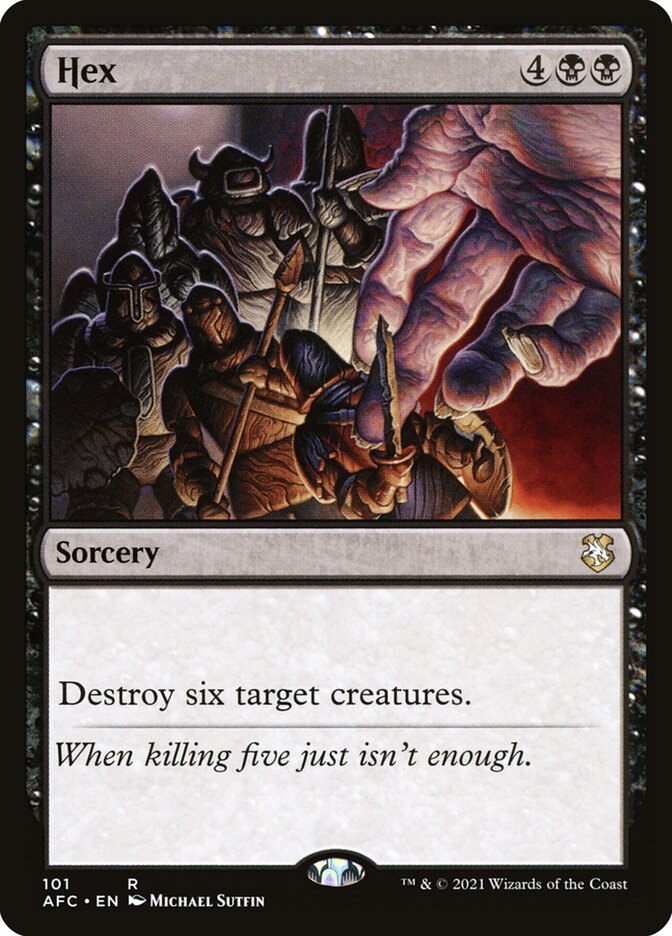 Hex (101) - Forgotten Realms Commander (AFC)