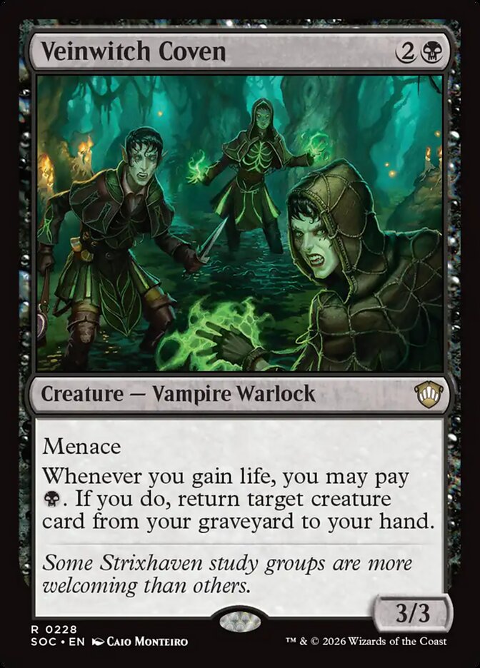 Veinwitch Coven (228) - Secrets of Strixhaven Commander (SOC)