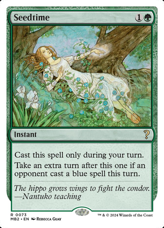 Seedtime (73) - Mystery Booster 2 (MB2)