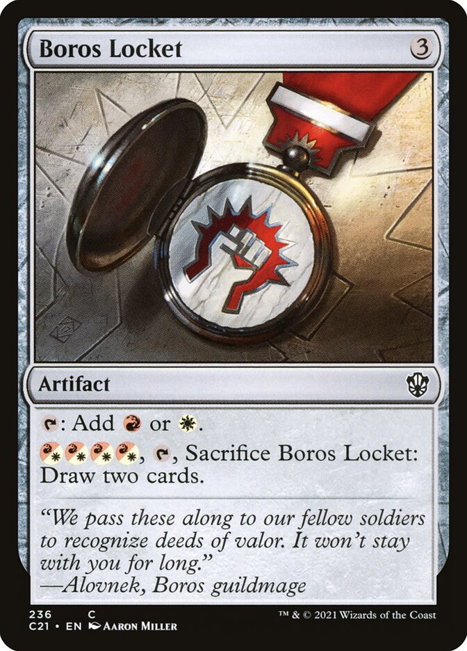 Boros Locket (236) - Commander 2021 (C21)