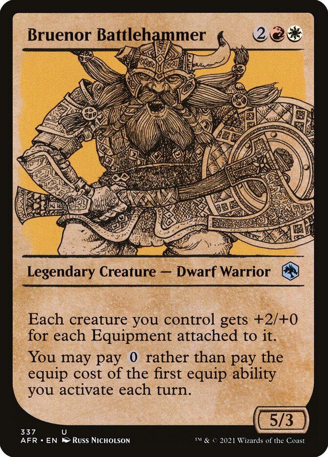 Bruenor Battlehammer (337) - Adventures in the Forgotten Realms (AFR)