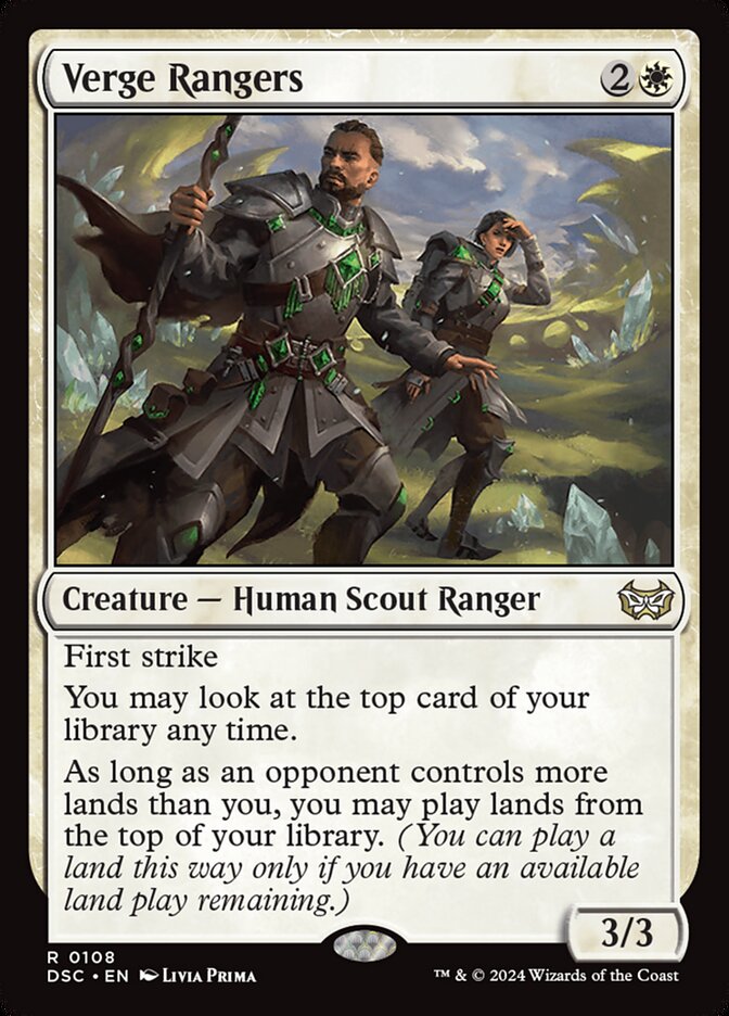 Verge Rangers (108) - Duskmourn: House of Horror Commander (DSC)