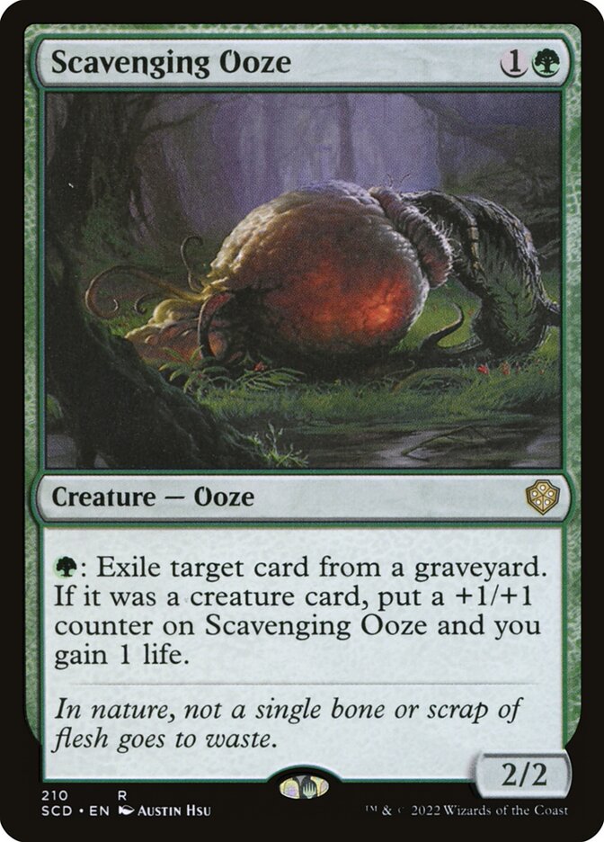 Scavenging Ooze (210) - Starter Commander Decks (SCD)