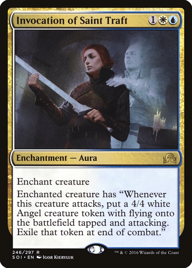 Invocation of Saint Traft (246) - Shadows over Innistrad (SOI)