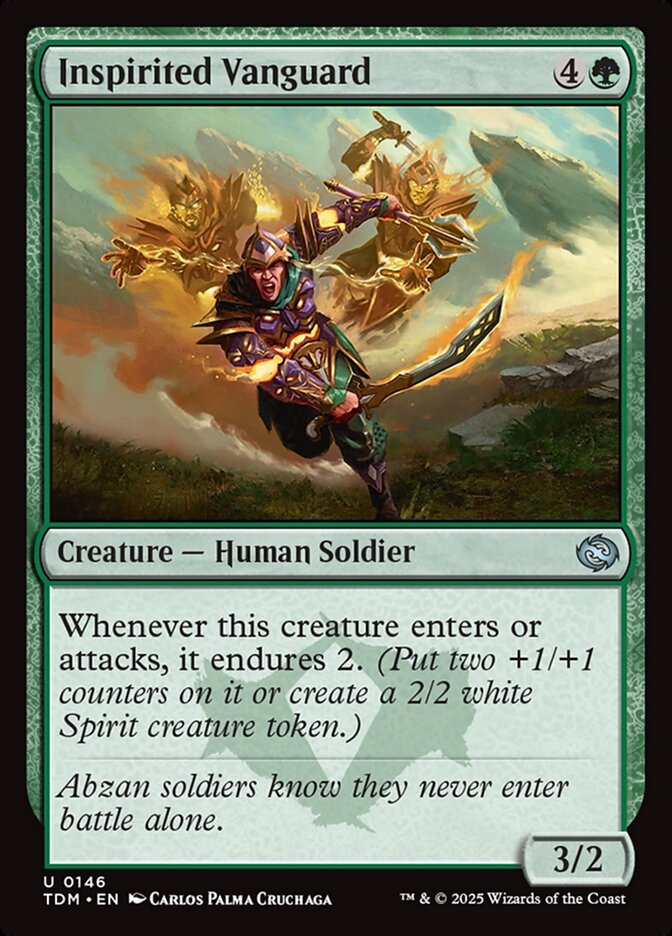 Inspirited Vanguard (146) - Tarkir: Dragonstorm (TDM)
