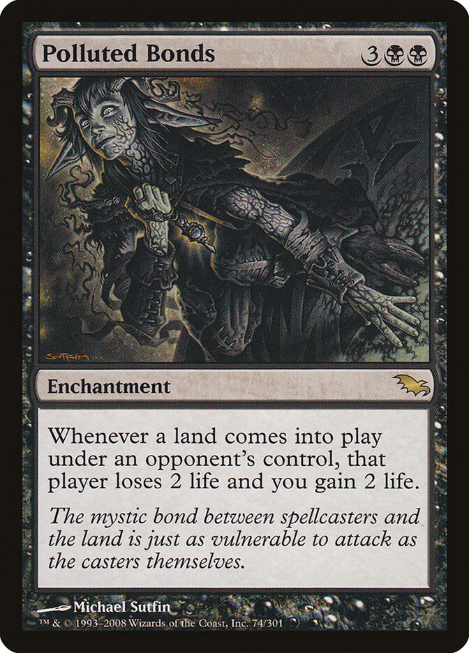 Polluted Bonds (74) - Shadowmoor (SHM)