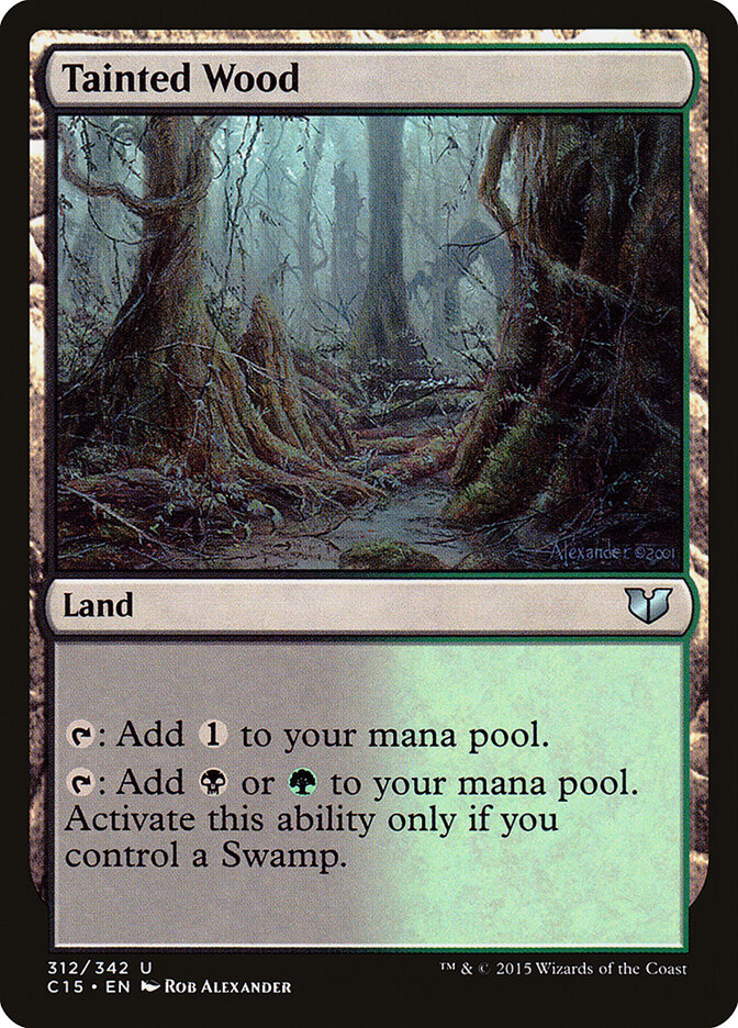 Tainted Wood (312) - Commander 2015 (C15)