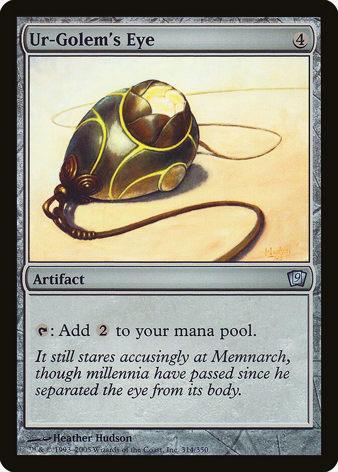 Ur-Golem's Eye (314) - Ninth Edition (9ED)