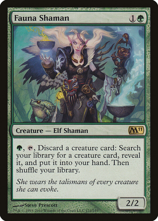 Fauna Shaman (172) - Magic 2011 (M11)