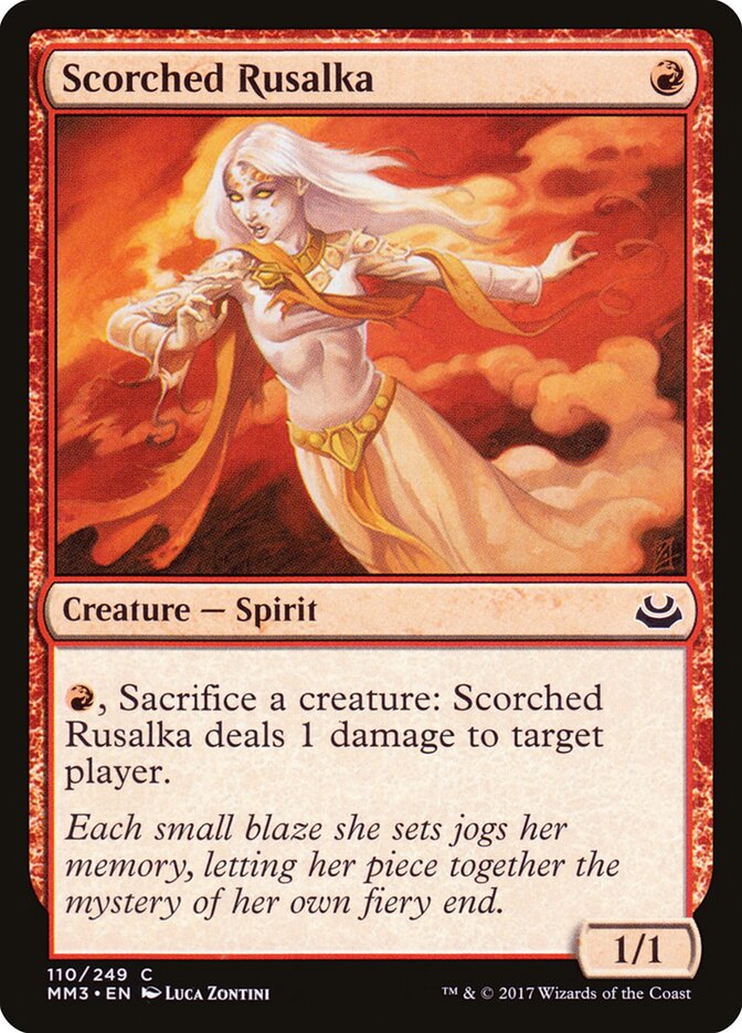 Scorched Rusalka (110) - Modern Masters 2017 (MM3)