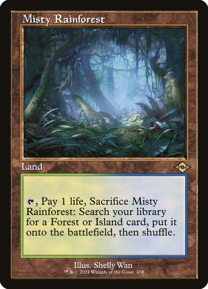 Misty Rainforest (438) - Modern Horizons 2 (MH2)