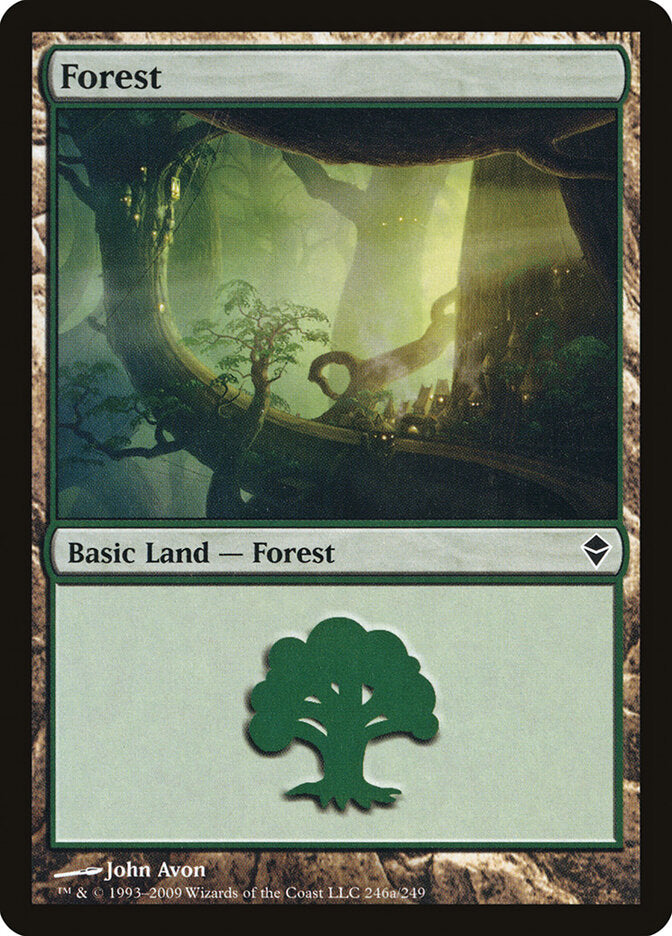 Forest (246a) - Zendikar (ZEN)