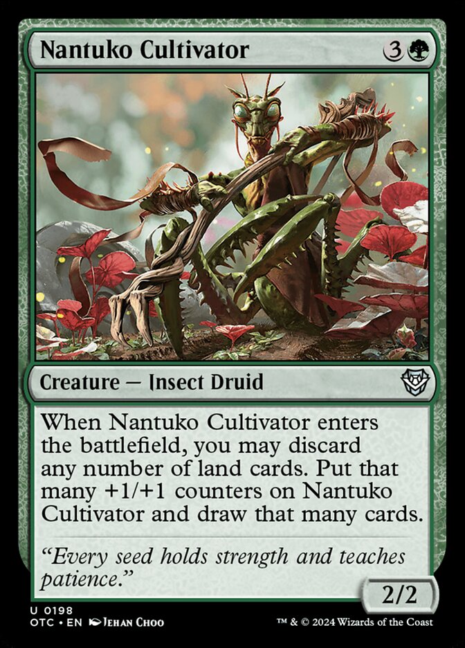 Nantuko Cultivator (198) - Outlaws of Thunder Junction Commander (OTC)
