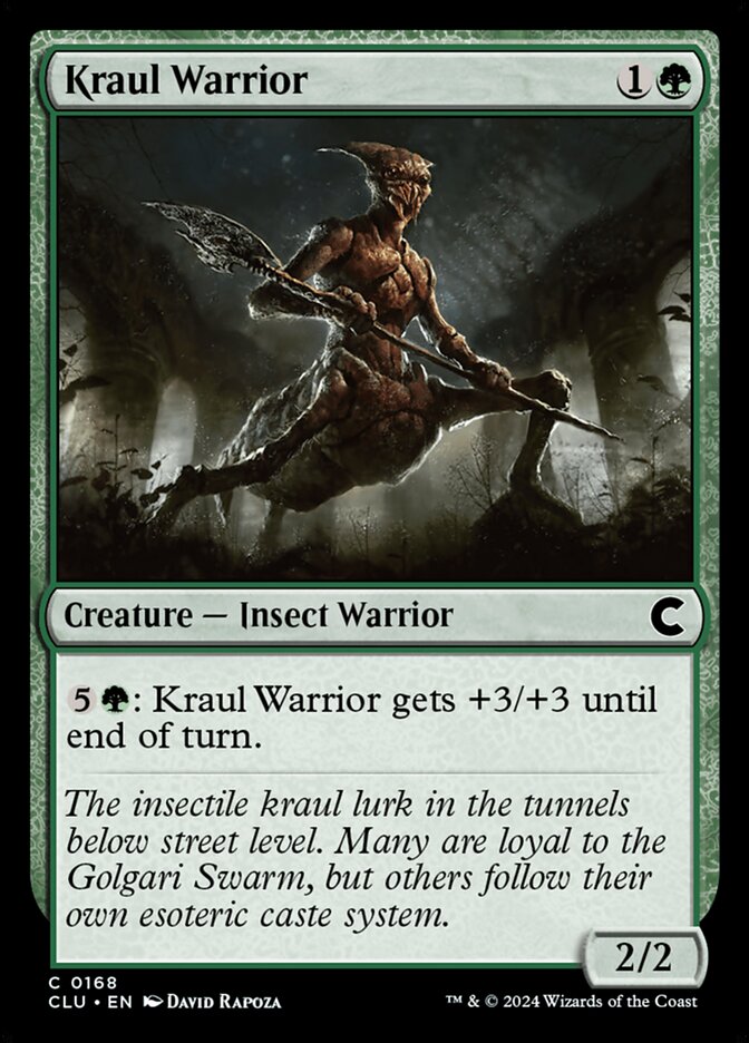 Kraul Warrior (168) - Ravnica: Clue Edition (CLU)