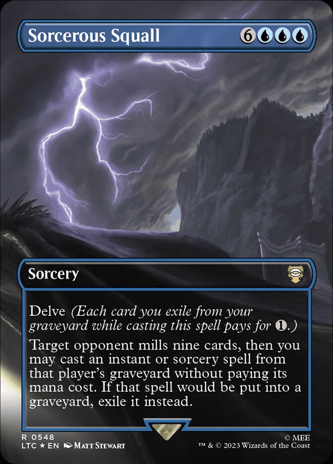 Sorcerous Squall (548) - Tales of Middle-earth Commander (LTC)