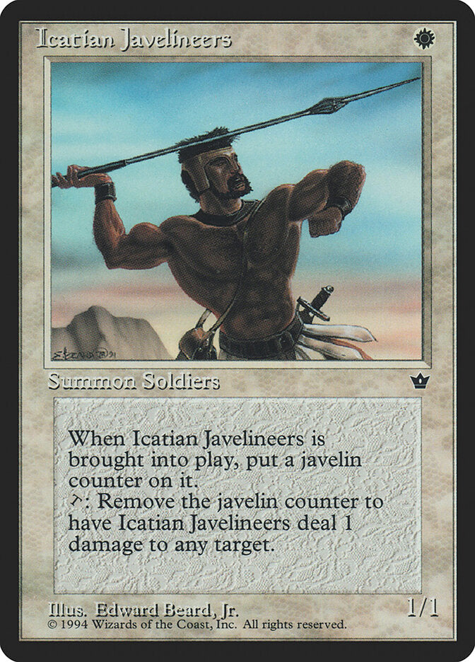 Icatian Javelineers (8b) - Fallen Empires (FEM)
