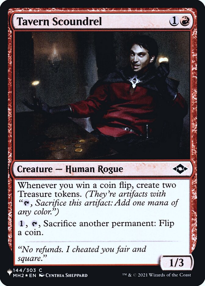 Tavern Scoundrel (MH2-144) - The List (PLST)