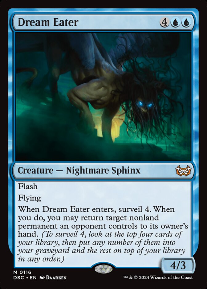 Dream Eater (116) - Duskmourn: House of Horror Commander (DSC)