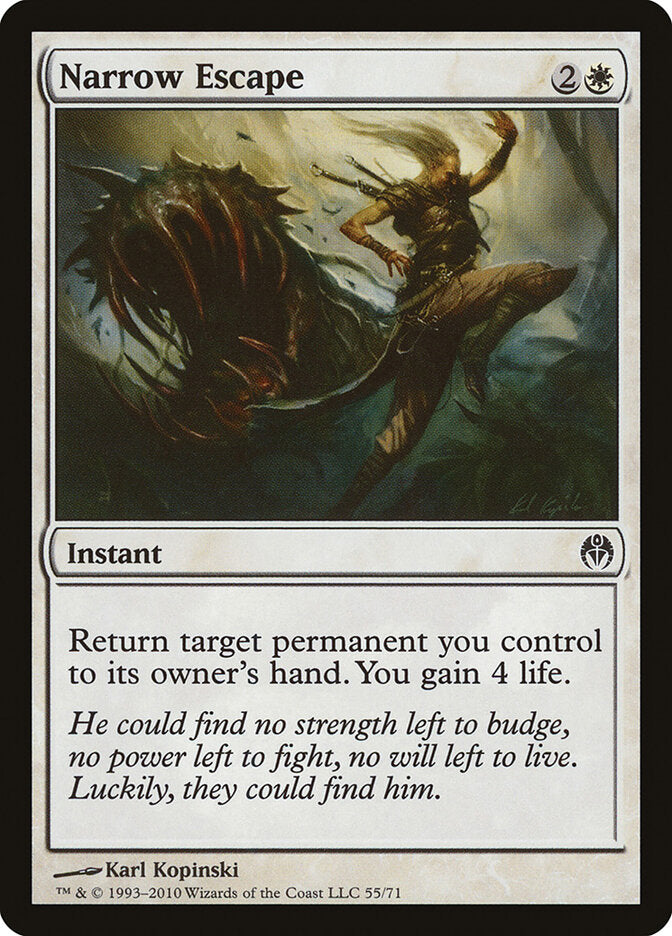 Narrow Escape (55) - Duel Decks: Phyrexia vs. the Coalition (DDE)