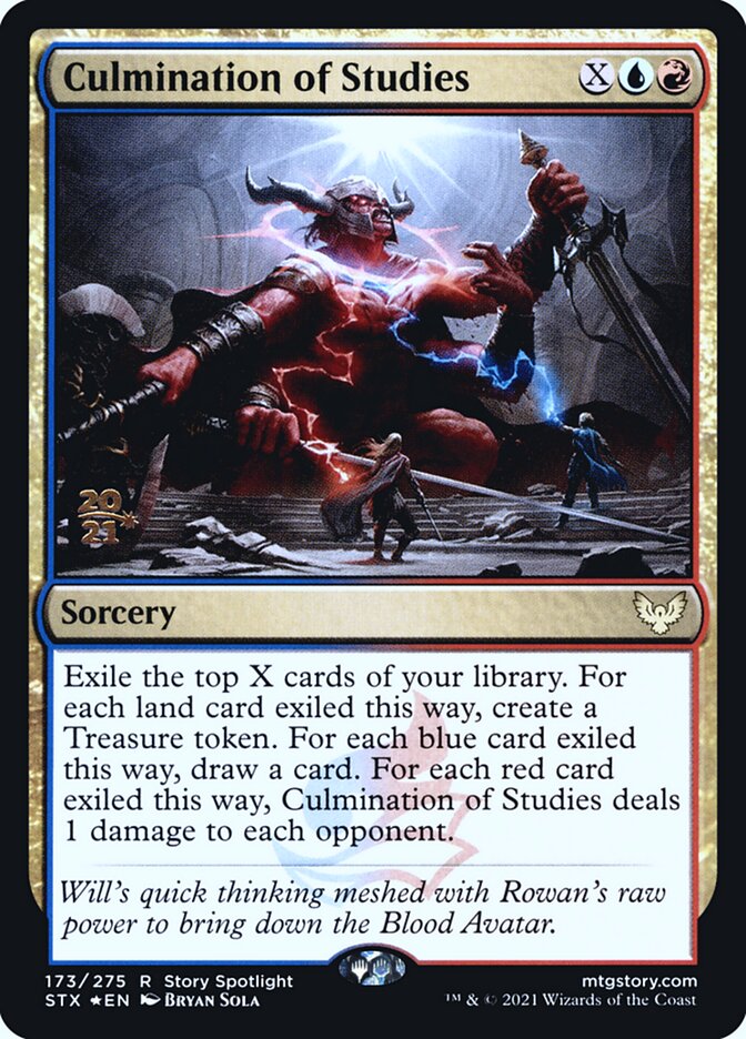 Culmination of Studies (173s) - Strixhaven: School of Mages Promos (PSTX)