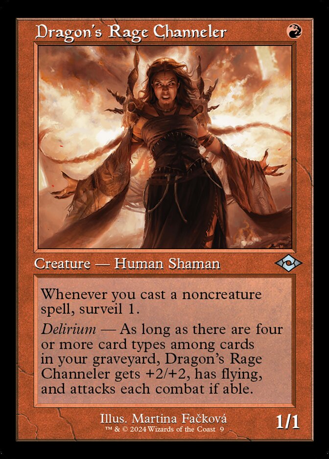 Dragon's Rage Channeler (9) - Modern Horizons 2 Timeshifts (H2R)