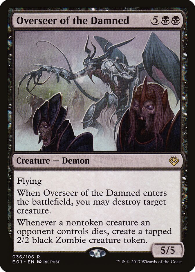 Overseer of the Damned (36) - Archenemy: Nicol Bolas (E01)