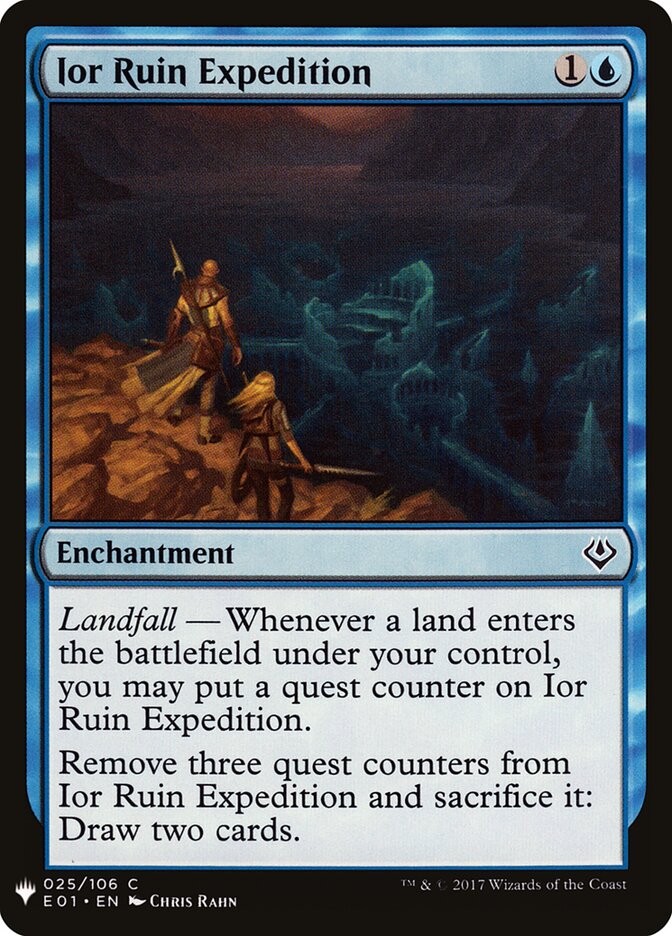 Ior Ruin Expedition (E01-25) - The List (PLST)