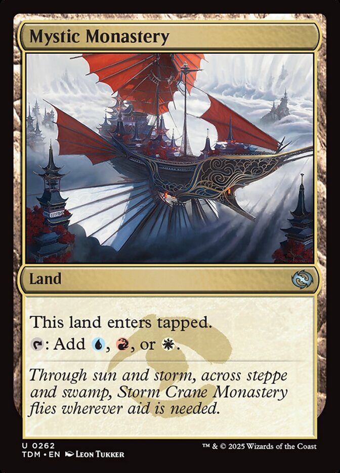Mystic Monastery (262) - Tarkir: Dragonstorm (TDM)