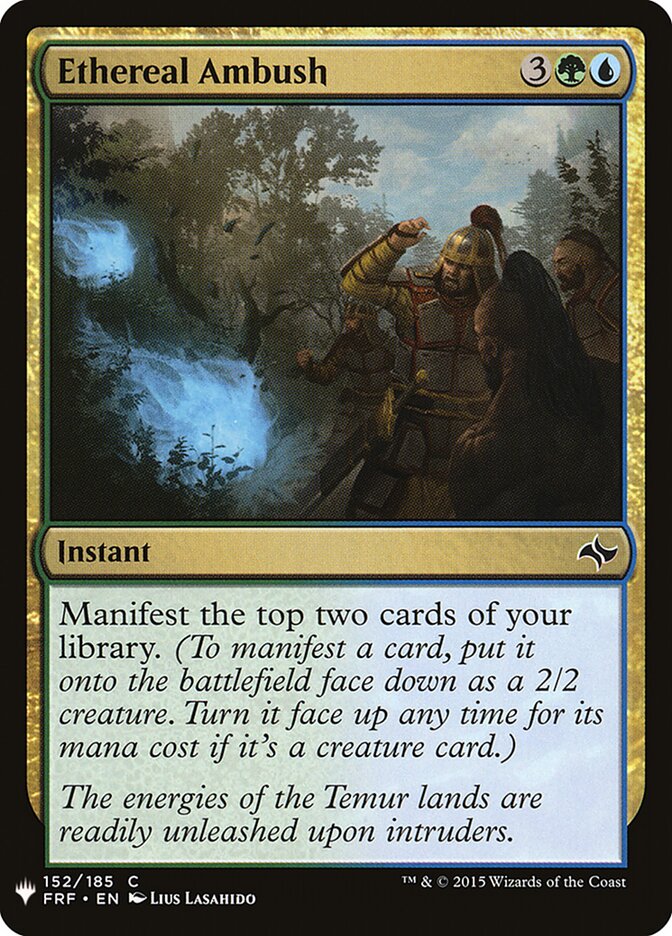 Ethereal Ambush (FRF-152) - The List (PLST)