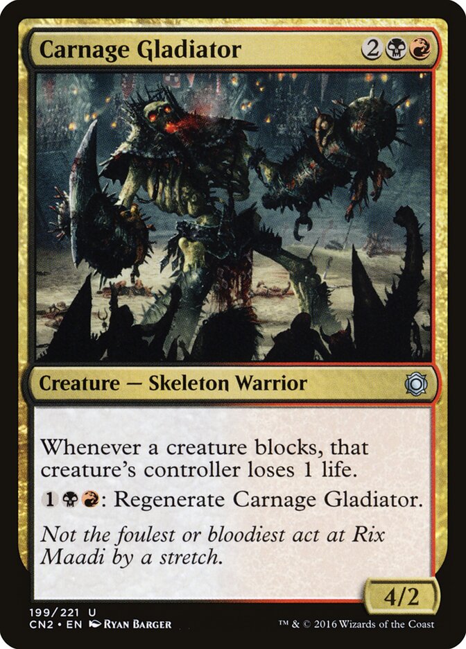Carnage Gladiator (199) - Conspiracy: Take the Crown (CN2)