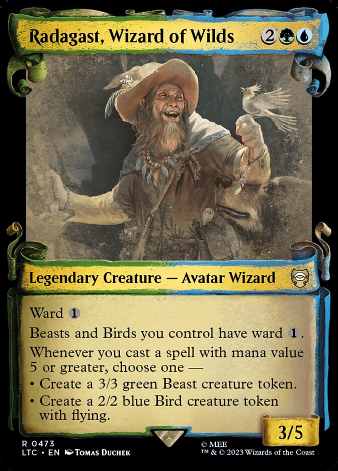 Radagast, Wizard of Wilds (473) - Tales of Middle-earth Commander (LTC)