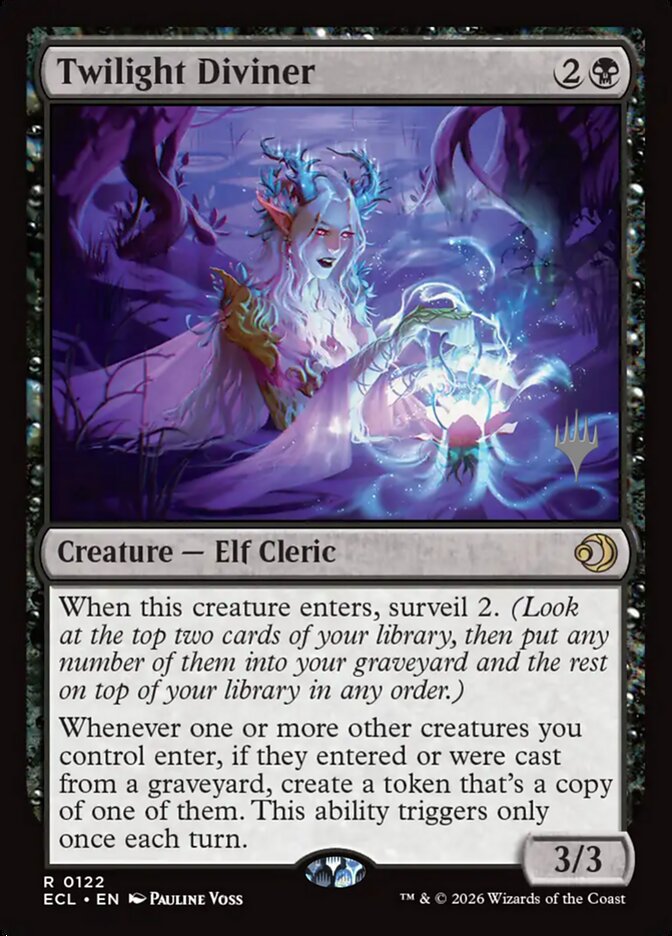 Twilight Diviner (122p) - Lorwyn Eclipsed Promos (PECL)
