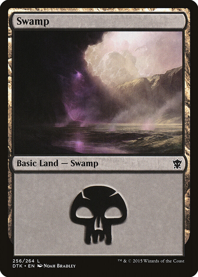 Swamp (256) - Dragons of Tarkir (DTK)