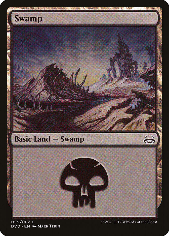 Swamp (59) - Duel Decks Anthology: Divine vs. Demonic (DVD)