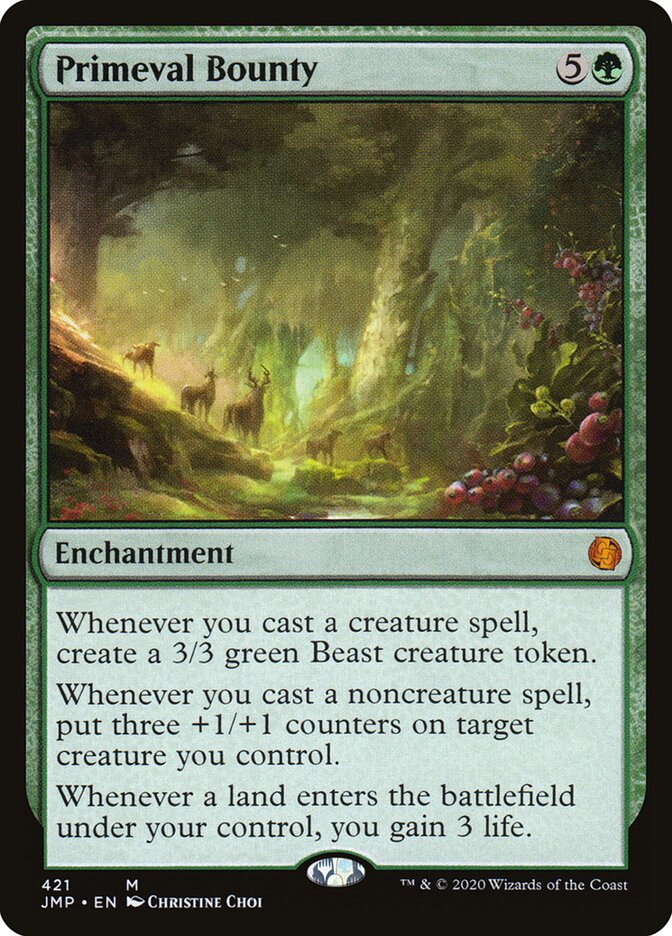 Primeval Bounty (421) - Jumpstart (JMP)