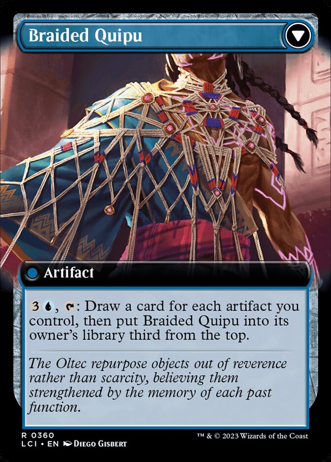 Braided Net // Braided Quipu (360) - The Lost Caverns of Ixalan (LCI)